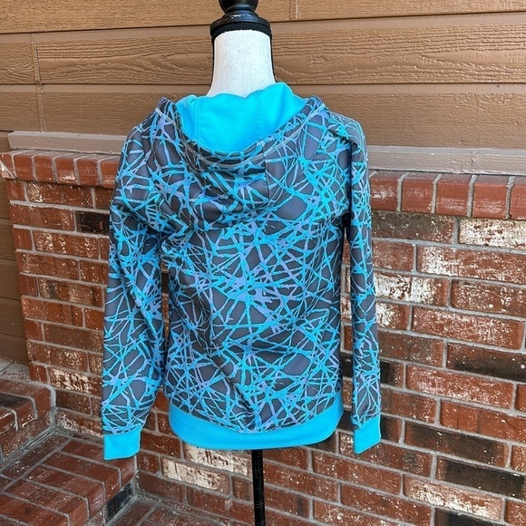 Under Armour UA Women's Semi Fitted Full Zip Hooded Jacket Size Extra Small - Picture 6 of 8